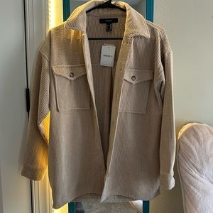 Forever 21 Shacket, perfect for fall and winter staples